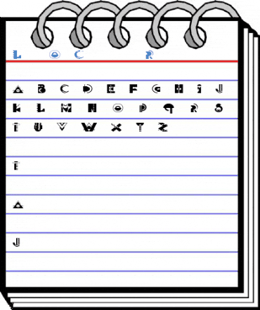 Loss Of Control 3 Regular Font