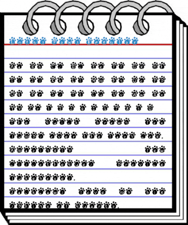 Lotus Paws Regular Font