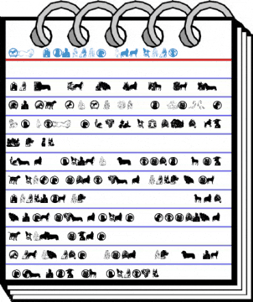 LSAnimals2 Regular Font