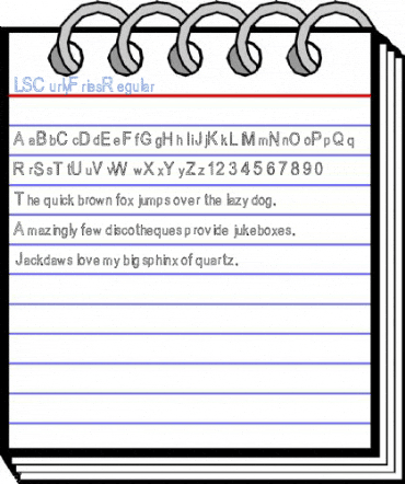 LSCurlyFries Regular Font