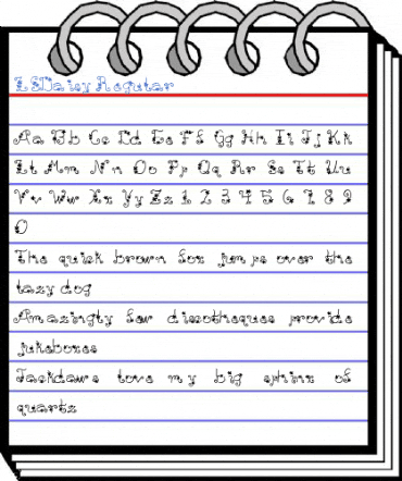 LSDaisy Regular Font