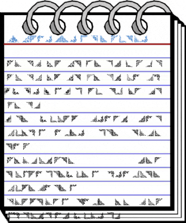 LSDcorners2 Regular Font