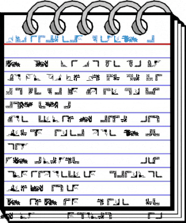 LSDcorners5 Regular Font