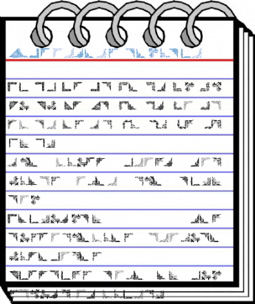 LSDcorners7 Regular Font