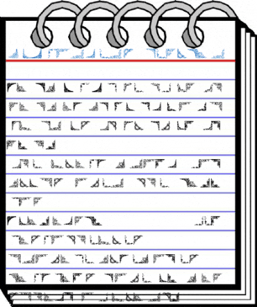 LSDcorners8 Regular Font