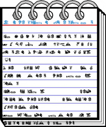 LSDstencils10 Regular Font