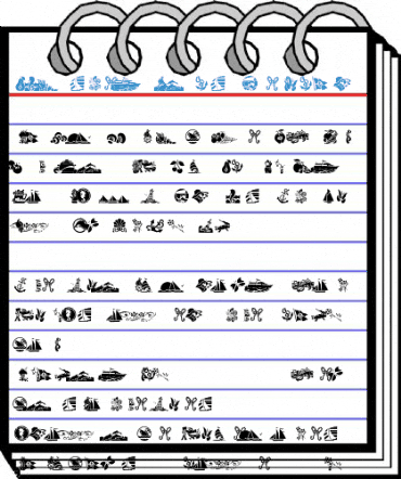 LSDstencils12 Regular Font