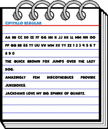 Cipitillo Regular Font