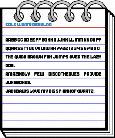 Cold Warm Regular Font