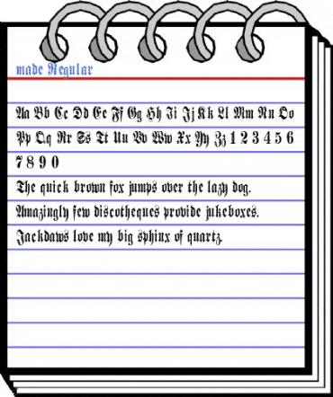 made Regular Font