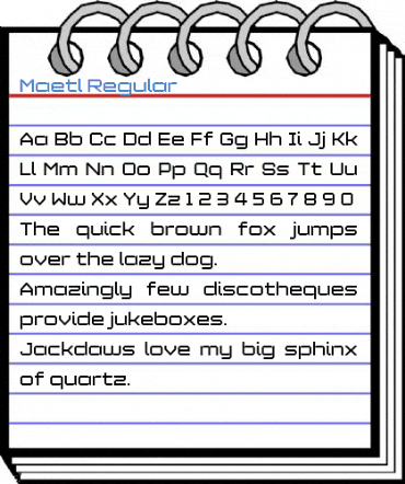 Maetl Regular Font