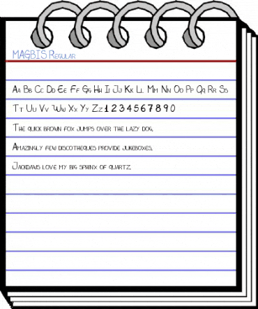 MAGBIS Regular Font