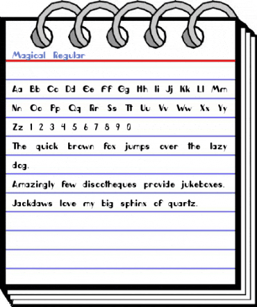Magical Regular Font