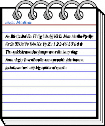 malle Medium Font