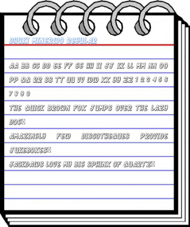 Dhuki Minerwo Regular Font