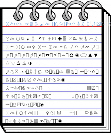 MapInfo Cartographic Regular Font