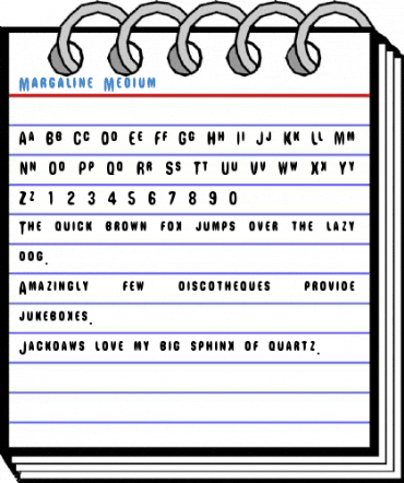 Margaline Medium Font