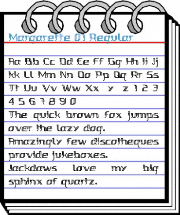 Margarette 01 Regular Font