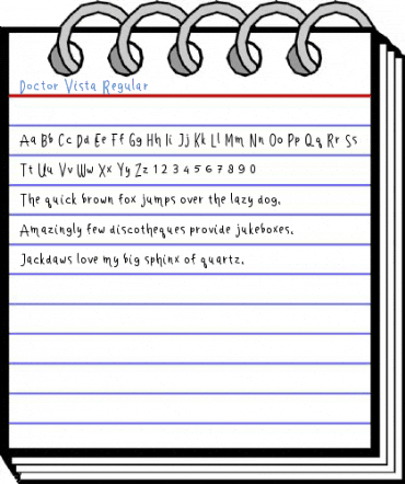 Doctor Vista Regular Font