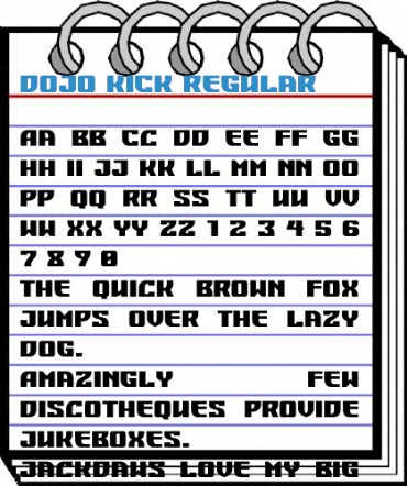 DOJO KICK Regular Font