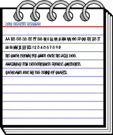 Don Graffiti Regular Font