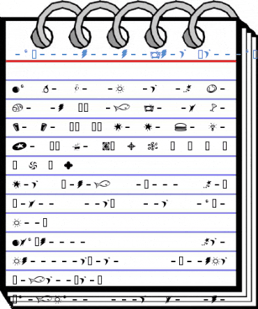 MartysDingbitsLite Regular Font