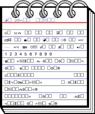 MarVoSym Regular Font