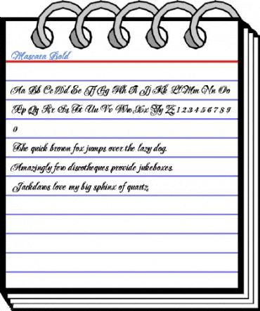 Mascara Bold Font