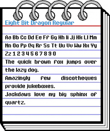 Eight Bit Dragon Regular Font