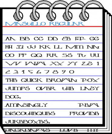 Mastillo Regular Font