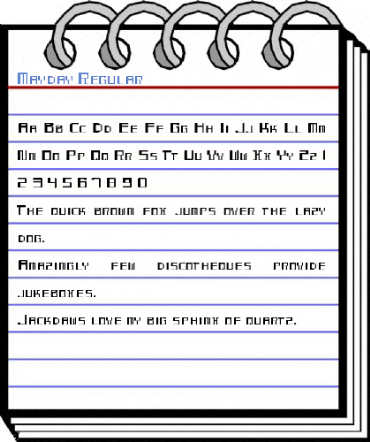 Mayday Regular Font