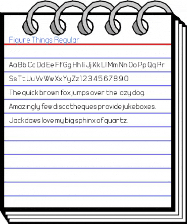 Figure Things Regular Font