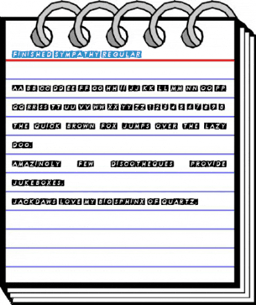 Finished Sympathy Regular Font