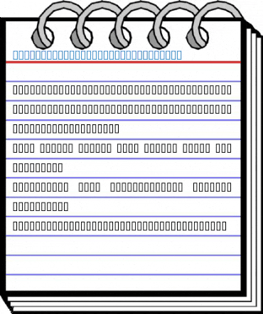 MCS ALMAALIM HIGH BROK Regular Font