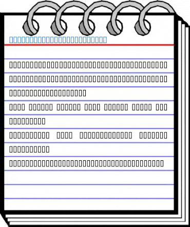 MCS ALMAALIM OUT Regular Font