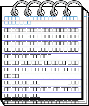 MCS Diwany3 E_U normal. Regular Font