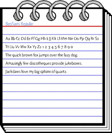 BeoSans Regular Font