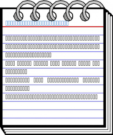 MCS QUDS  HIGH HOR Regular Font