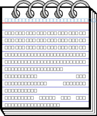 MCS Shafa S_I normal. Font