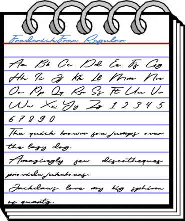 FrederickFree Regular Font