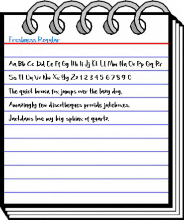 Freshness Regular Font