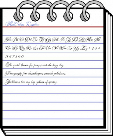 MeaCulpa Regular Font