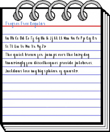 Frogres Free Regular Font
