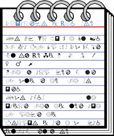 Medicobats Regular Font