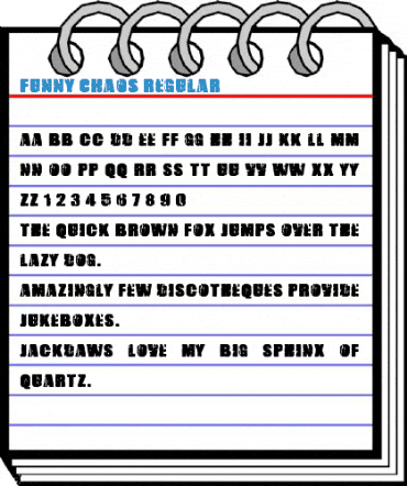 FUNNY CHAOS Regular Font