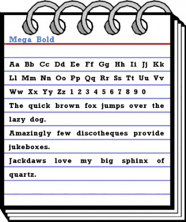 Mega Font