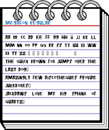 Megafon Regular Font