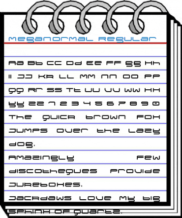 meganormal Regular Font