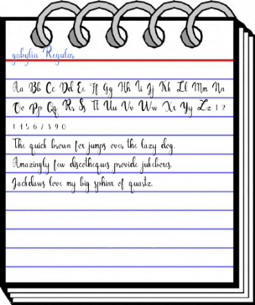 gabylia Regular Font