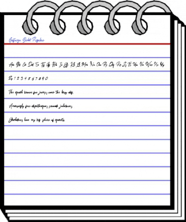 Gasterye Bold Regular Font